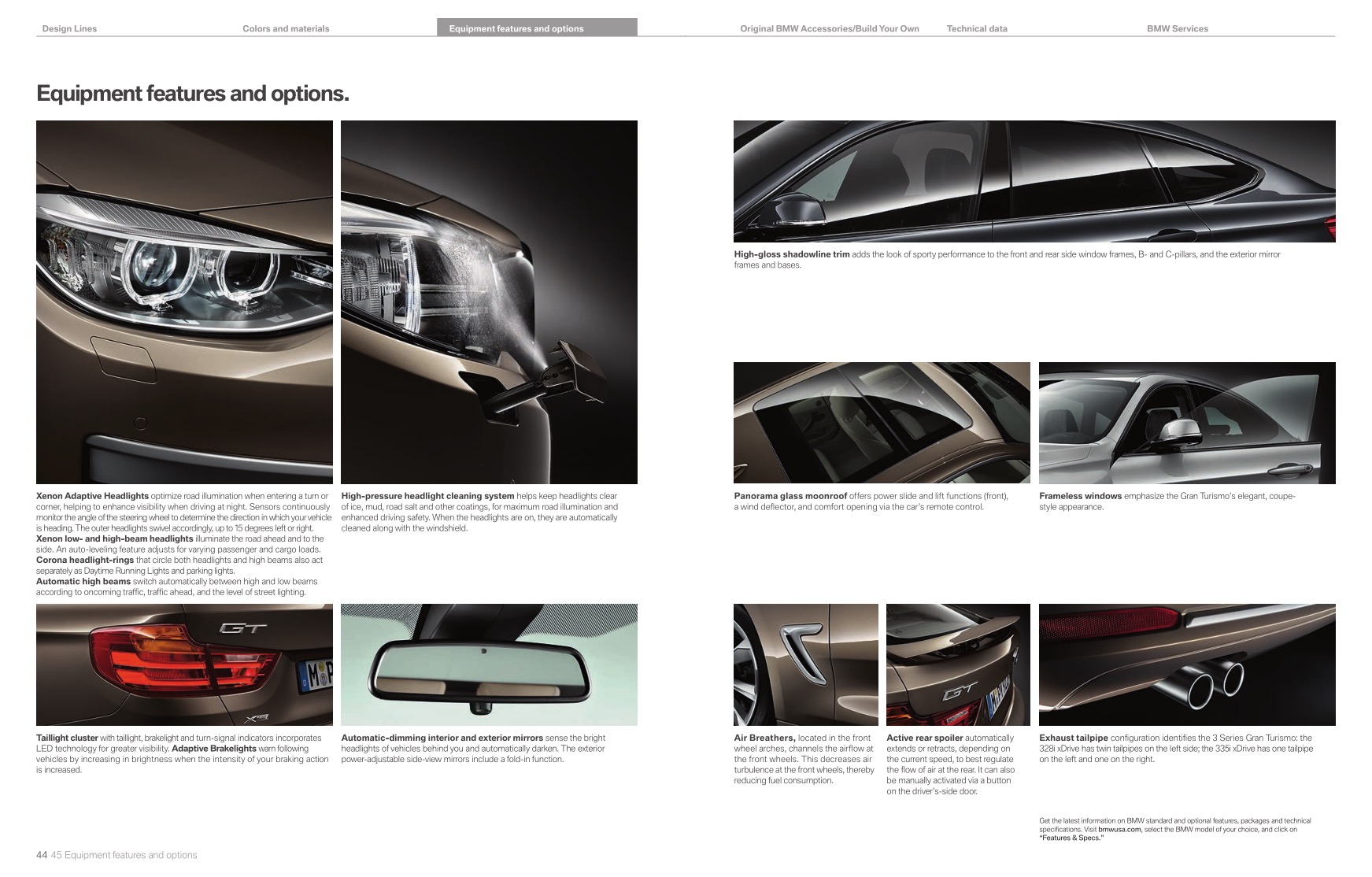 2014 BMW 3-Series GT Brochure Page 13